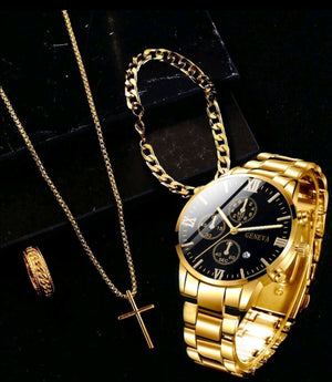 RELOL+ COLLAR+ PULSERA Y ANILLO