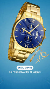 Combo Reloj +pulsera + anillo y collar